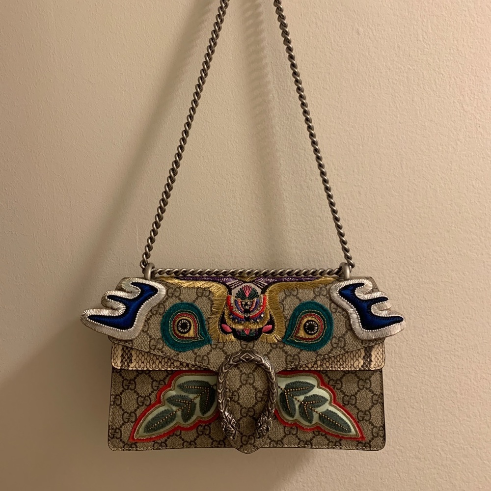 Gucci Dionysus Embroidered Small Shoulder Bag - Picture 1 of 6